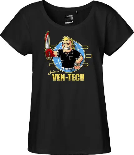 Retro Cartoon Unternehmens Tech Maskottchen Messer Geek Mashup