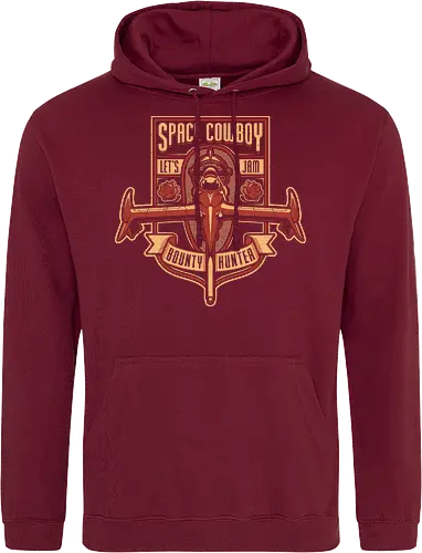 Space Cowboy Kopfgeldjäger – Let's Jam Vintage Badge
