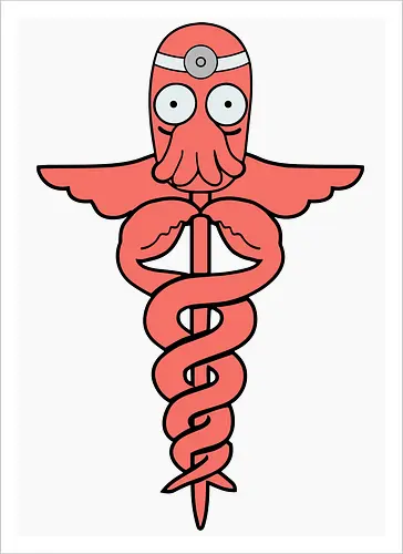 Alien M D The Comedic Caduceus