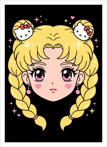 Sailor Kitty: Kawaii Moon Mashup