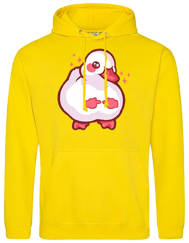 Shy Duck Fingers Touching