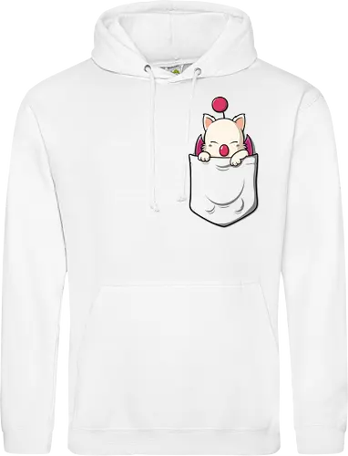 Süße Kawaii Fantasy Tasche Kreatur Flügel Rosa Pom Anime