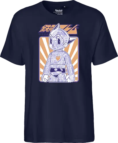 Astro Boy Mechanische Anatomie Retro Anime Roboter