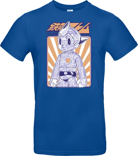 Astro Boy Mechanische Anatomie Retro Anime Roboter