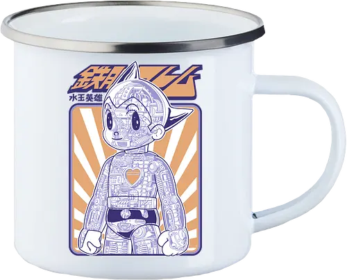 Astro Boy Mechanische Anatomie Retro Anime Roboter
