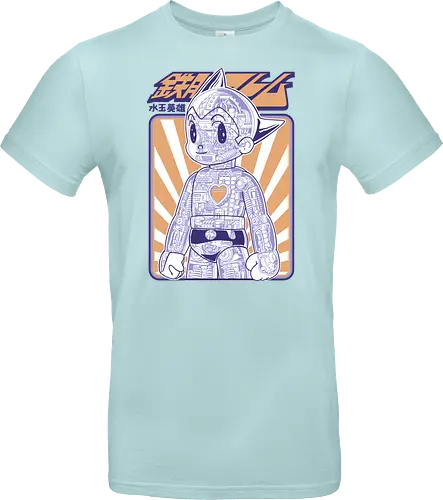 Astro Boy Mechanische Anatomie Retro Anime Roboter