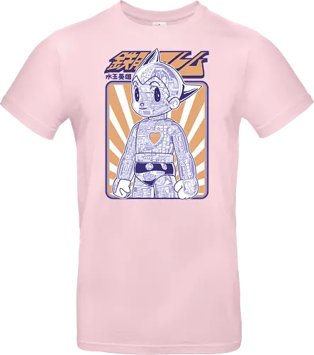 Astro Boy Mechanische Anatomie Retro Anime Roboter