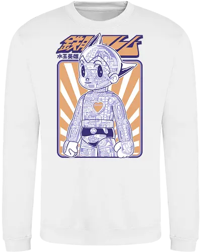 Astro Boy Mechanische Anatomie Retro Anime Roboter