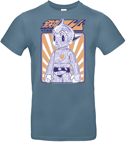 Astro Boy Mechanische Anatomie Retro Anime Roboter - astro boy, mighty atom, robot anatomy, retro anime, classic manga, x ray robot, mechanical anatomy, vintage anime, sci fi robot, mecha, anime robot, cyborg, japanese robot, manga art, otaku - Standard T-Shirt
