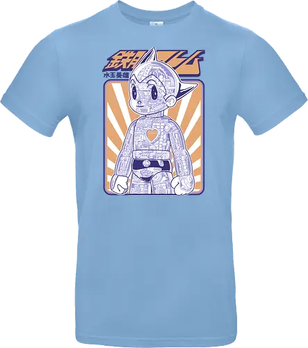 Astro Boy Mechanische Anatomie Retro Anime Roboter