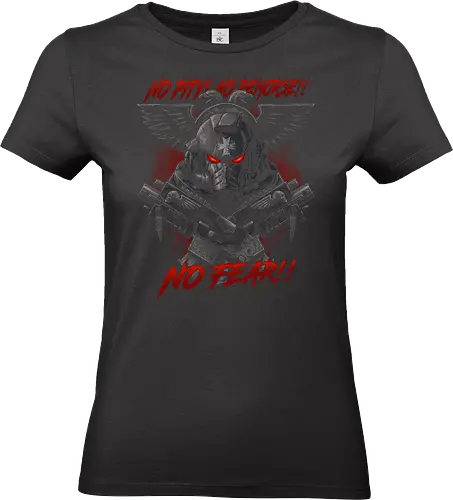 Black Templars Space Knight – Keine Gnade, keine Furcht - black templars, wh40k, no pity no remorse no fear, tabletop wargaming, space soldier - Standard T-Shirt (Frauen)