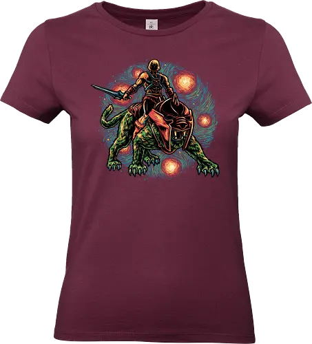 Strength and Courage - Comic, comic book, character, movie, animated, animation, superhero, universe, funny, humor - Standard T-Shirt (Frauen)