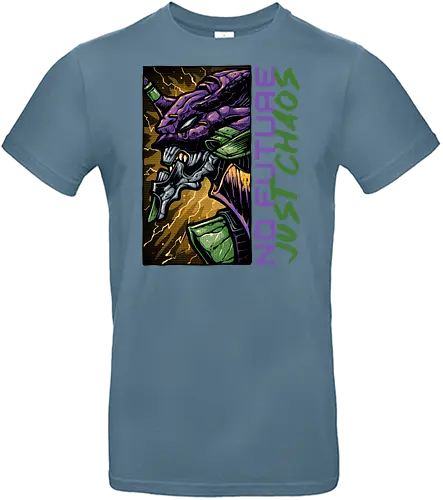 No Future Just Chaos - Anime, Japanese, sci-fi, science fiction, giant, mecha, aliens, machine, animation - Standard T-Shirt