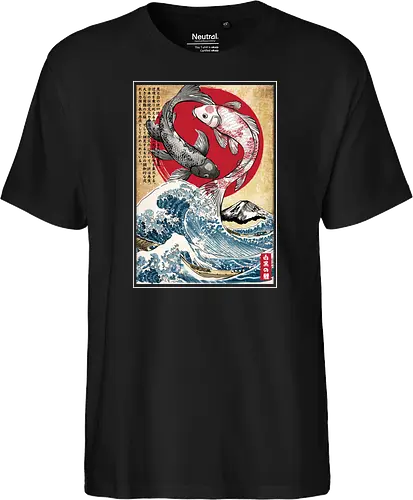 Koi balance in Japan