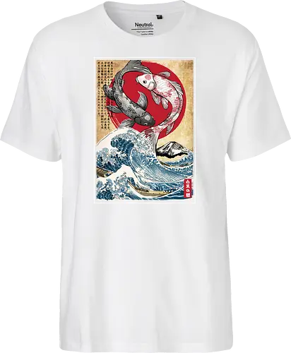Koi balance in Japan