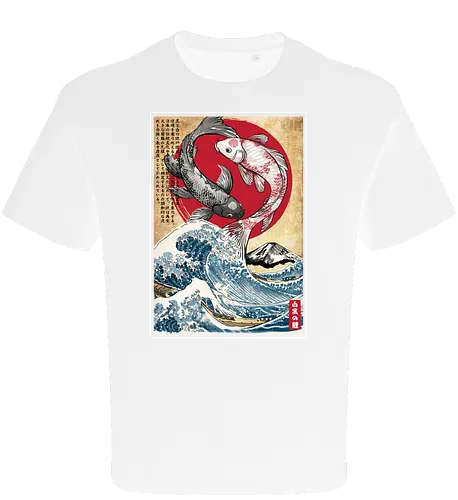 Koi balance in Japan