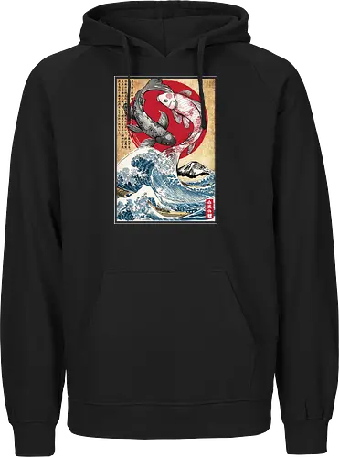 Koi balance in Japan