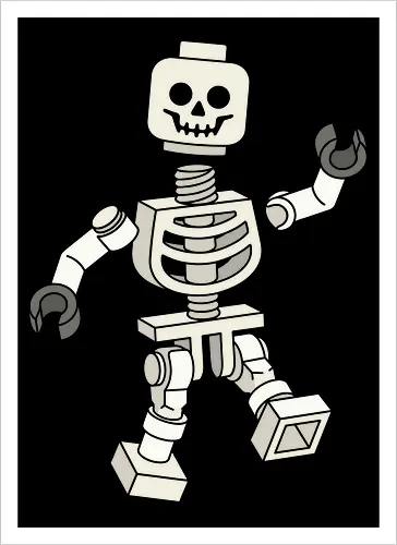 The Nostalgic Toy Skeleton