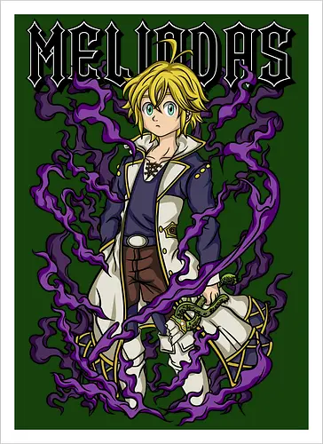 Meliodas Demon Aura