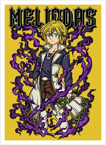 Meliodas Demon Aura