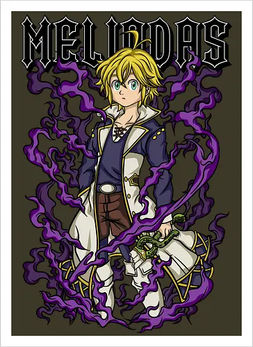 Meliodas Demon Aura