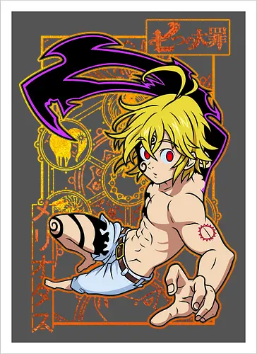 Meliodas Shadow Form