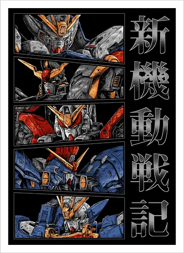 Gundam Wing Mobile Suits – Podiumsdiskussion zu Mecha-Anime der 90er Jahre
