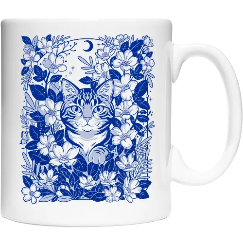 Moon Garden Cat
