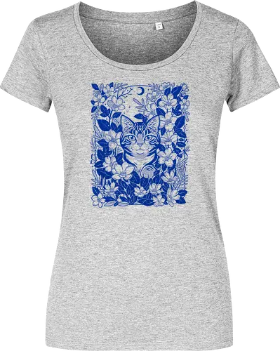 Moon Garden Cat
