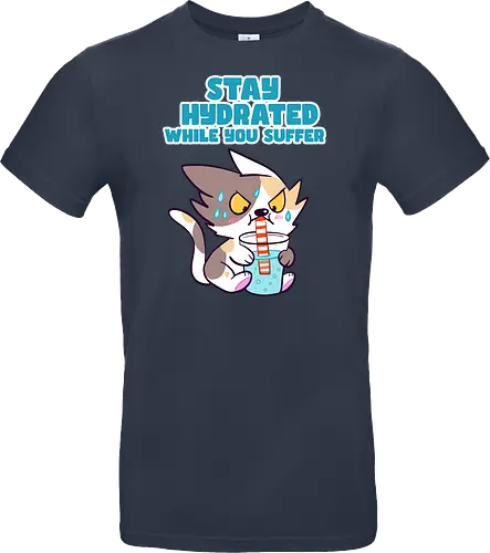Stay Hydrated 2 - Katze, Sommer, Stay Hydrated - Standard T-Shirt
