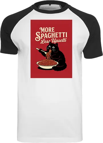 More spaghetti less upsetti hungry cat spaghetti 