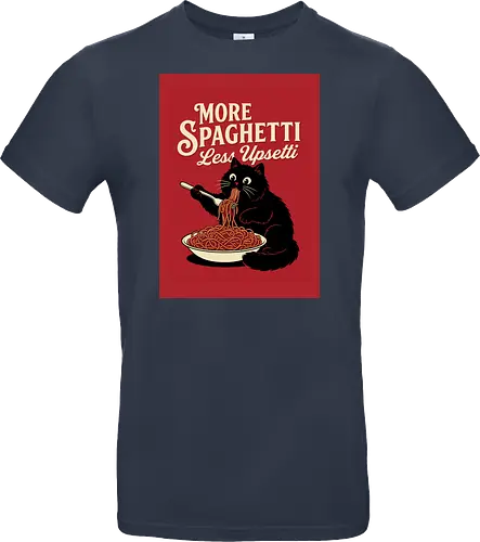 More spaghetti less upsetti hungry cat spaghetti 