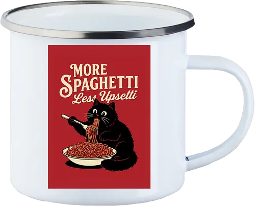 More spaghetti less upsetti hungry cat spaghetti 