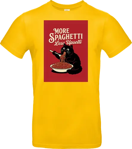 More spaghetti less upsetti hungry cat spaghetti 