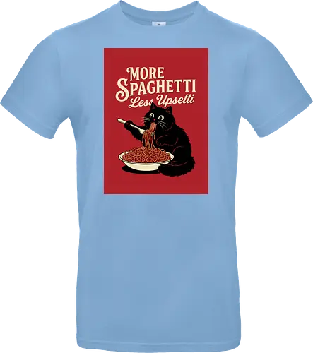 More spaghetti less upsetti hungry cat spaghetti 
