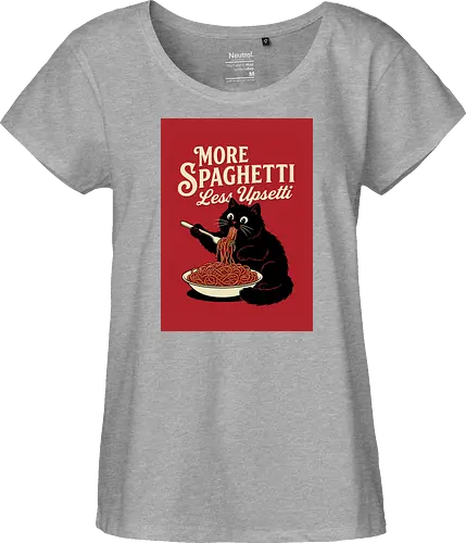 More spaghetti less upsetti hungry cat spaghetti 
