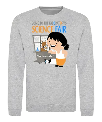 Aperture Science Fair - Gateway, aperature, Glados, Portal Gun, Science Fair - Sweatshirt