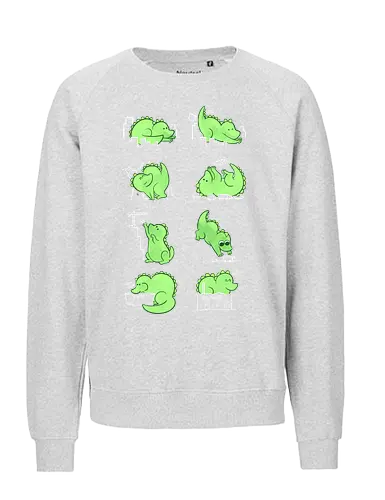 Gaaawwwzillaaawww - Kaiju, kawaii, monster - Fairtrade Sweatshirt