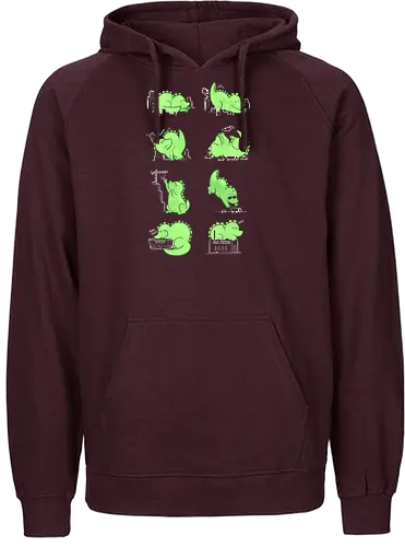 Gaaawwwzillaaawww - Kaiju, kawaii, monster - Fairtrade Hoodie