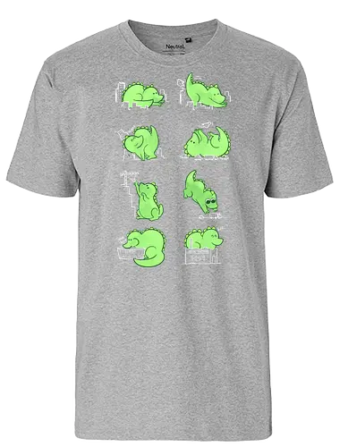 Gaaawwwzillaaawww - Kaiju, kawaii, monster - Fairtrade T-Shirt