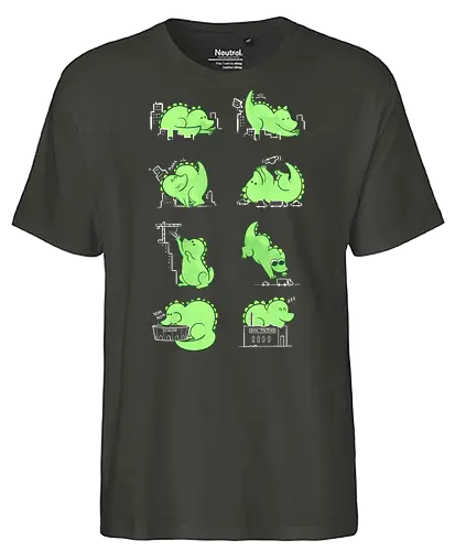 Gaaawwwzillaaawww - Kaiju, kawaii, monster - Fairtrade T-Shirt