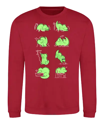Gaaawwwzillaaawww - Kaiju, kawaii, monster - Sweatshirt