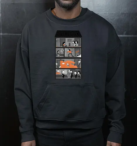 Welcome To The Overlook - The Shining, Overlook Hotel, movies - Cropped Sweatshirt