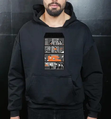 Welcome To The Overlook - The Shining, Overlook Hotel, movies - Cropped Hoodie