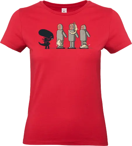 You Are Doing It Wrong - xenomorph, facehugger - Standard T-Shirt (Frauen)