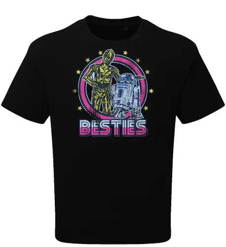 Retro Roboter Besties – Bestes Duo der Galaxis