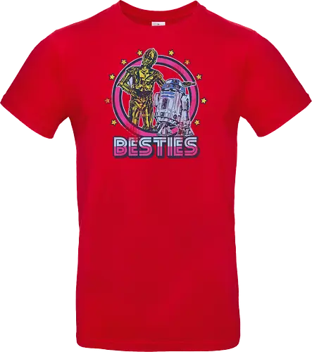 Retro Roboter Besties – Bestes Duo der Galaxis