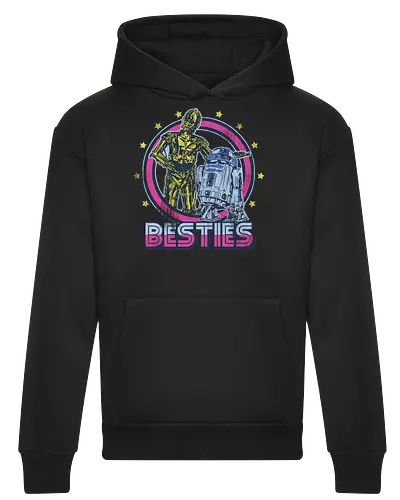 Retro Roboter Besties – Bestes Duo der Galaxis