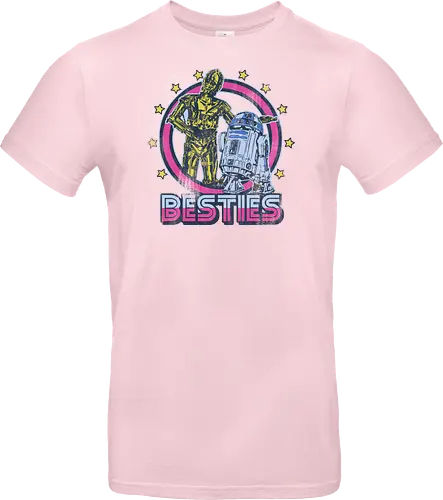 Retro Roboter Besties – Bestes Duo der Galaxis