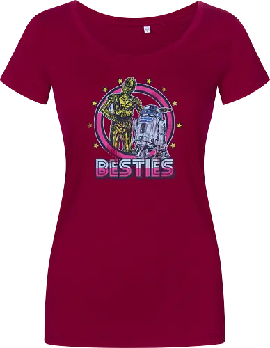 Retro Roboter Besties – Bestes Duo der Galaxis